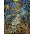 Fancy Coloring: Beauty of Horror Adults Coloring Books Vol2