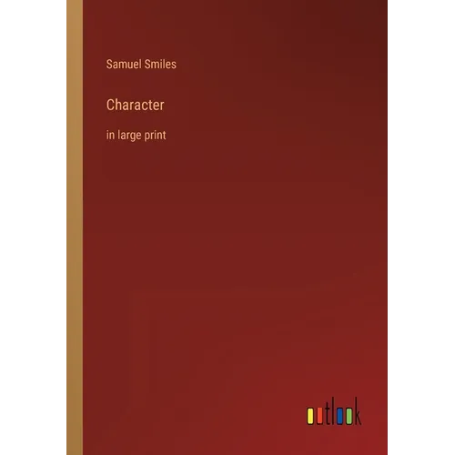 Character: in large print