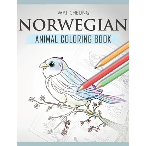 Norwegian Animal Coloring Book