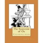 The Scarecrow of Oz: Coloring book - Paperback