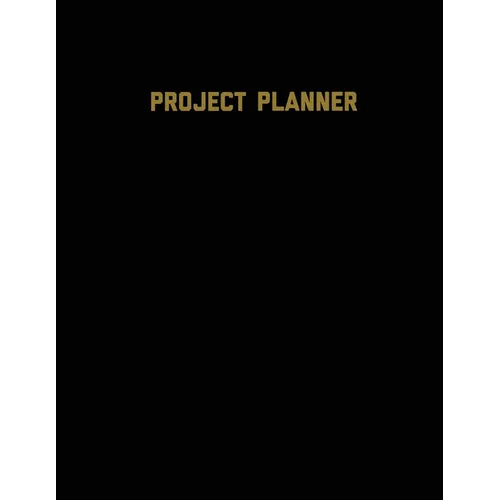 Project Planner: Productivity Planner Pages, Planning Projects, List & Keep Track Notes & Ideas, Gift, Organize, Log & Record Goals, Notebook Journal