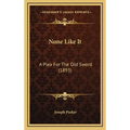 None Like It: A Plea For The Old Sword (1893)
