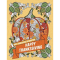 Adult Thanksgiving Coloring Book: Happy Thanksgiving: Beautiful High Quality Thanksgiving Holiday Designs Perfect for Autumn and Harvest Festivities