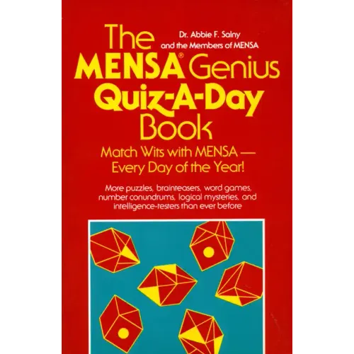The Mensa Genius Quiz-A-Day Book