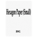 Hexagon Paper (Small): 100 Pages 8.5" X 11"