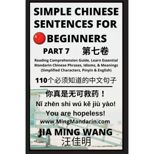 Simple Chinese Sentences for Beginners (Part 7) - Idioms and Phrases for Beginners (HSK All Levels)