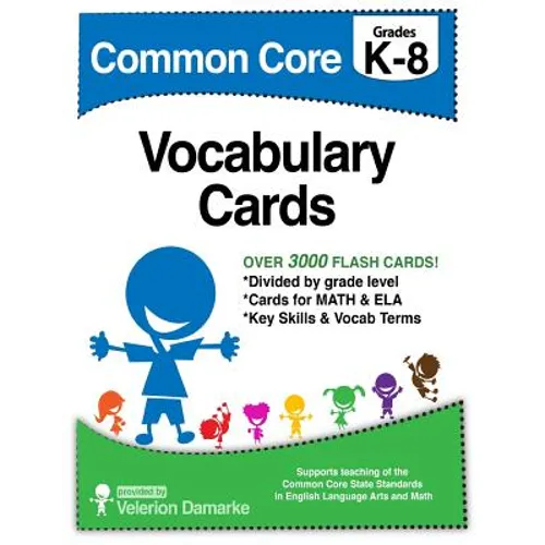 Common Core Vocabulary Cards