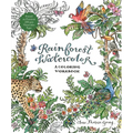 Rainforest Watercolor: A Coloring Workbook