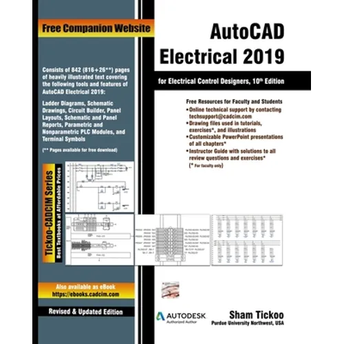 AutoCAD Electrical 2019 for Electrical Control Designers, 10th Edition