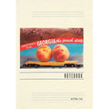 Vintage Lined Notebook Greetings from the Peach State