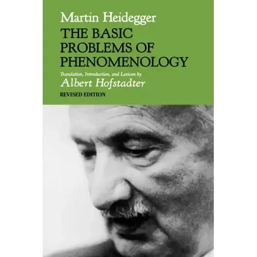 The Basic Problems of Phenomenology, Revised Edition