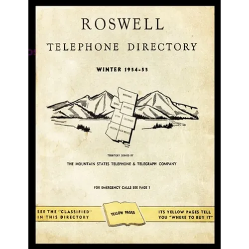 Roswell: Telephone Directory Winter 1954-1955