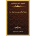 San Carlos Apache Texts