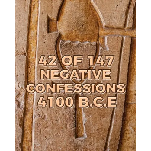 42 of 147 Negative Confessions 4100 B.C.E