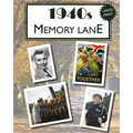 1940s Memory Lane: Large print book for dementia patients