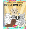 Adult coloring book for dog lovers: Beautiful dog designs