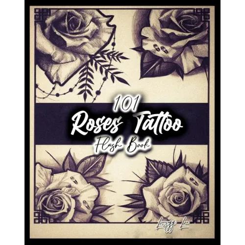 101 Roses Tattoo Flash Book