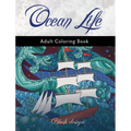 Ocean Life: Adult Coloring Book