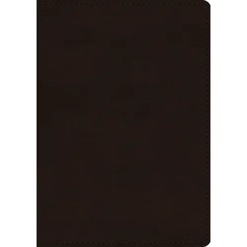 ESV Single Column Journaling Bible, Large Print (Trutone, Deep Brown)