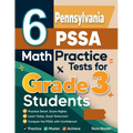 6 Pennsylvania PSSA Math Practice Tests for Grade 3 Students: A Complete Guide to Building Math Mastery and Excelling on the Pennsylvania PSSA Test