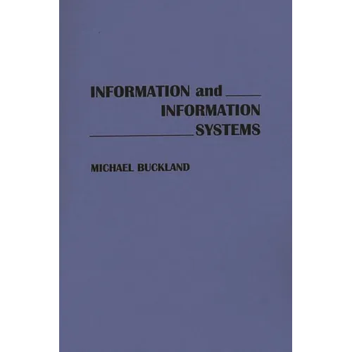 Information and Information Systems