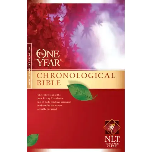 One Year Chronological Bible-NLT