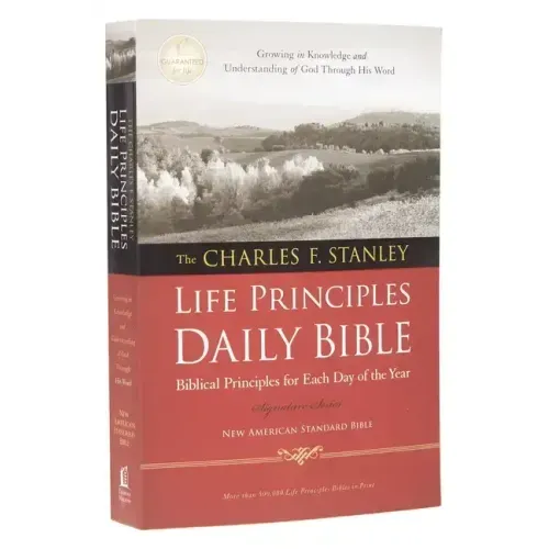 Charles F. Stanley Life Principles Daily Bible-NASB
