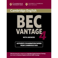 Cambridge Bec 4 Vantage Student's Book with Answers: Examination Papers from University of Cambridge ESOL Examinations