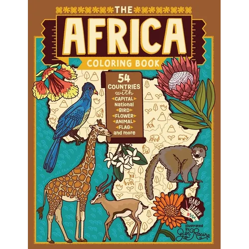 The Africa Coloring Book