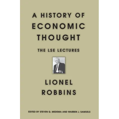 A History of Economic Thought: The Lse Lectures