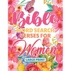 Bible Word Search Large Print Verses for Women