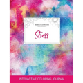 Adult Coloring Journal: Stress (Mandala Illustrations, Rainbow Canvas)