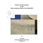 Marks and Decorations at the John Landrum Pottery Site
