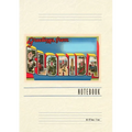 Vintage Lined Notebook Greetings from Florida