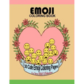 Emoji Coloring Book: 30 Cute Emoji Coloring Pages For Stress Relief & Relaxation Large 8.5" x 11" Big Book