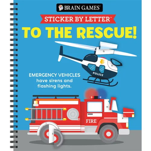 Brain Games - Sticker by Letter: To the Rescue