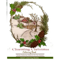 Adult Coloring Books: Charming Christmas Coloring Book
