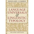 Language Universals and Linguistic Typology: Syntax and Morphology