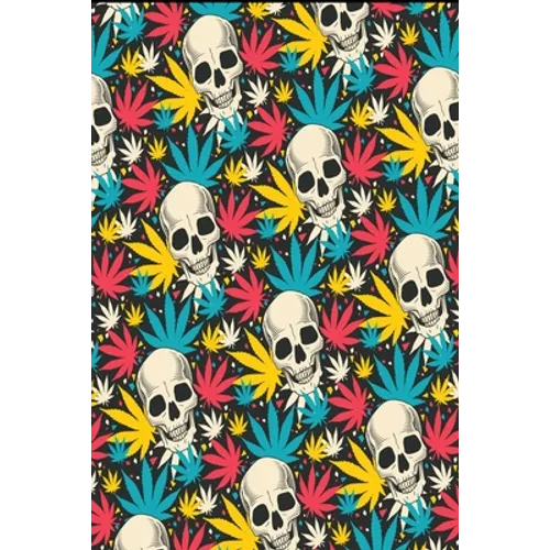 120 Pages DINA5: Cannabis Graphic Jorunal Book For Marijuana Smoker 120 Pages DINA5