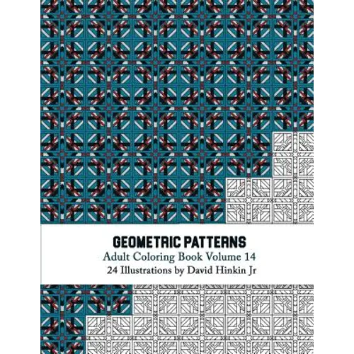 Geometric Patterns - Adult Coloring Book Vol. 14
