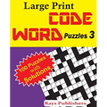 Large Print Code Word Puzzles 3