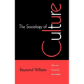The Sociology of Culture