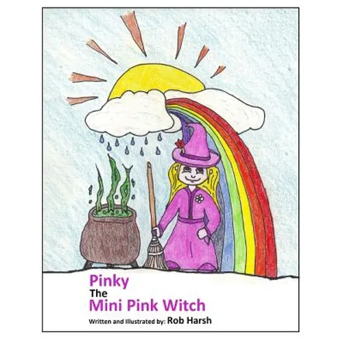 Pinky The Mini Pink Witch