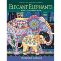 The Art of Marjorie Sarnat: Elegant Elephants Adult Coloring Book