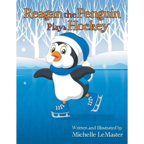 Reagan the Penguin Plays Hockey