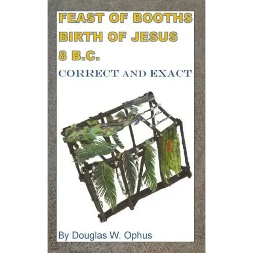 Feast of Booths Birth of Jesus 8 B.C.