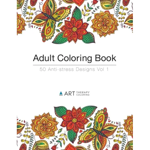 Adult Coloring Book: 50 Anti-stress Designs