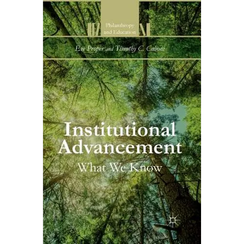 Institutional Advancement: What We Know