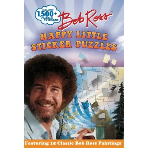 Bob Ross Happy Little Sticker Puzzles