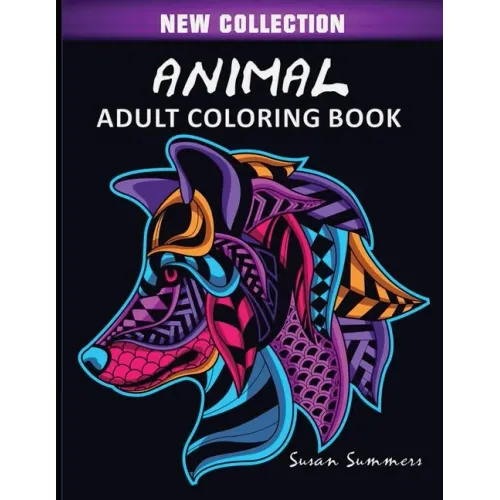 Animal Adult Coloring Book